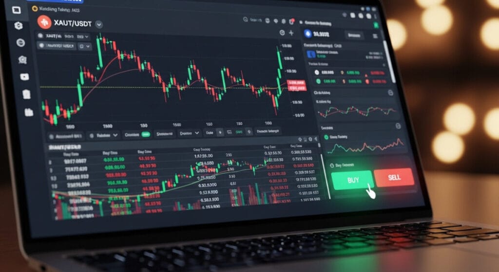 XAUT, 금코인,테더골드,디지털 금 투자, XAUT 시세