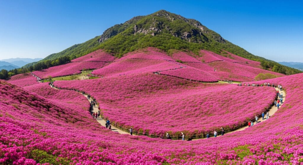 불암산 철쭉제, 서울 봄나들이, 노원구 가볼만한곳, 불암산 나비정원, 철쭉동산