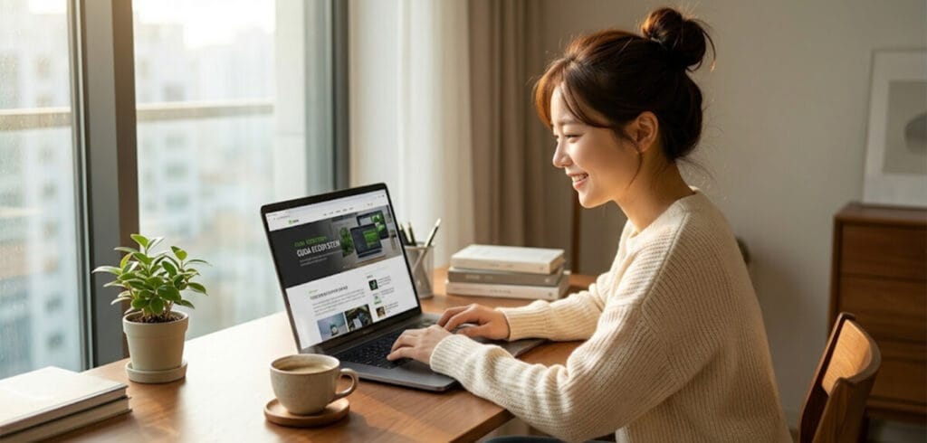 쿠다 생태계, CUDA, 엔비디아 독점, AI 프로그래밍, 병렬 연산