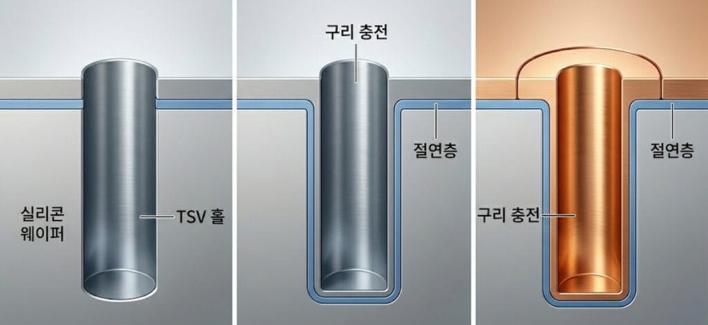 TSV 공정, HBM 관련주, 반도체 패키징, 실리콘 관통 전극, 어드밴스드 패키징