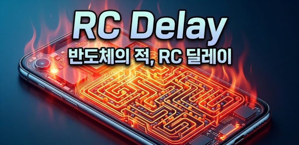 RC 딜레이, RC Delay, 반도체 배선 공정, 신호 지연, 정전용량