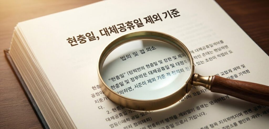 현충일 대체공휴일, 6월 6일 대체휴일, 2026년 대체공휴일, 현충일 쉬는날, 대체공휴일 적용 기준